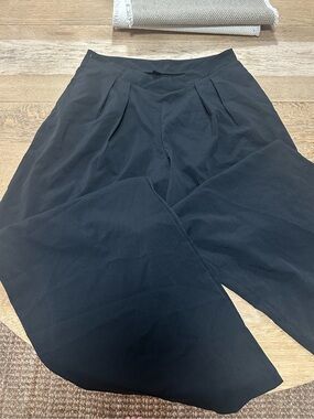 SHEIN Black Boot Cut/Wide Leg Dress Pants